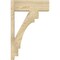 Ekena Millwork Merced Block Rough Sawn Outlooker, Douglas Fir, 8"W x 22"D x 34"H OUT08X22X34MRC05RDF - alternate 3